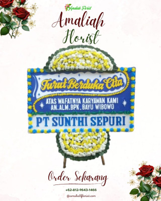 Papan Bunga Duka di Karangtalun