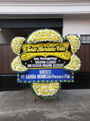 Papan Bunga Duka di Karangtalun